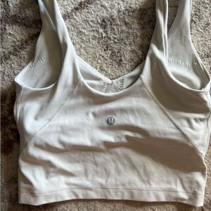 lululemon athletica Cream Tank Top